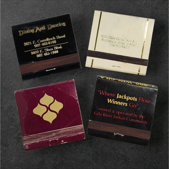 Vintage Casino Resort Matchbook Lot Laughlin NV Phoenix Hotels Travel Ephemera - Picture 12 of 13